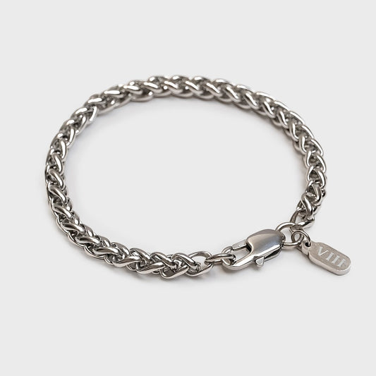 BRACELET (WHEAT SILVER)