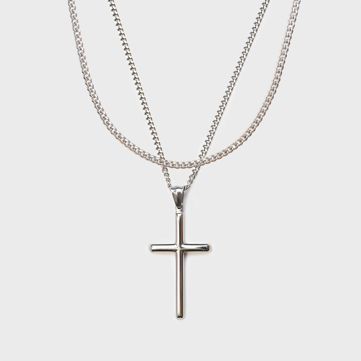 cross x cuban set(silver)