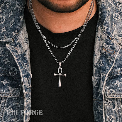 ANKH CROSS, KEY OF LIFE(SILVER)