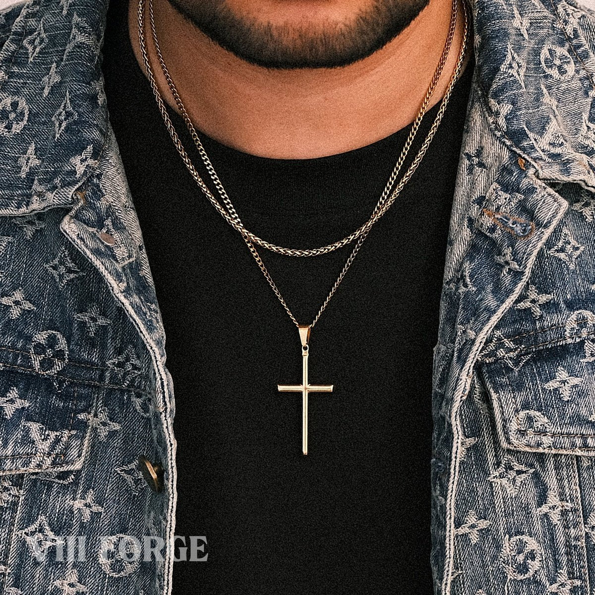 the cross(gold)-slim