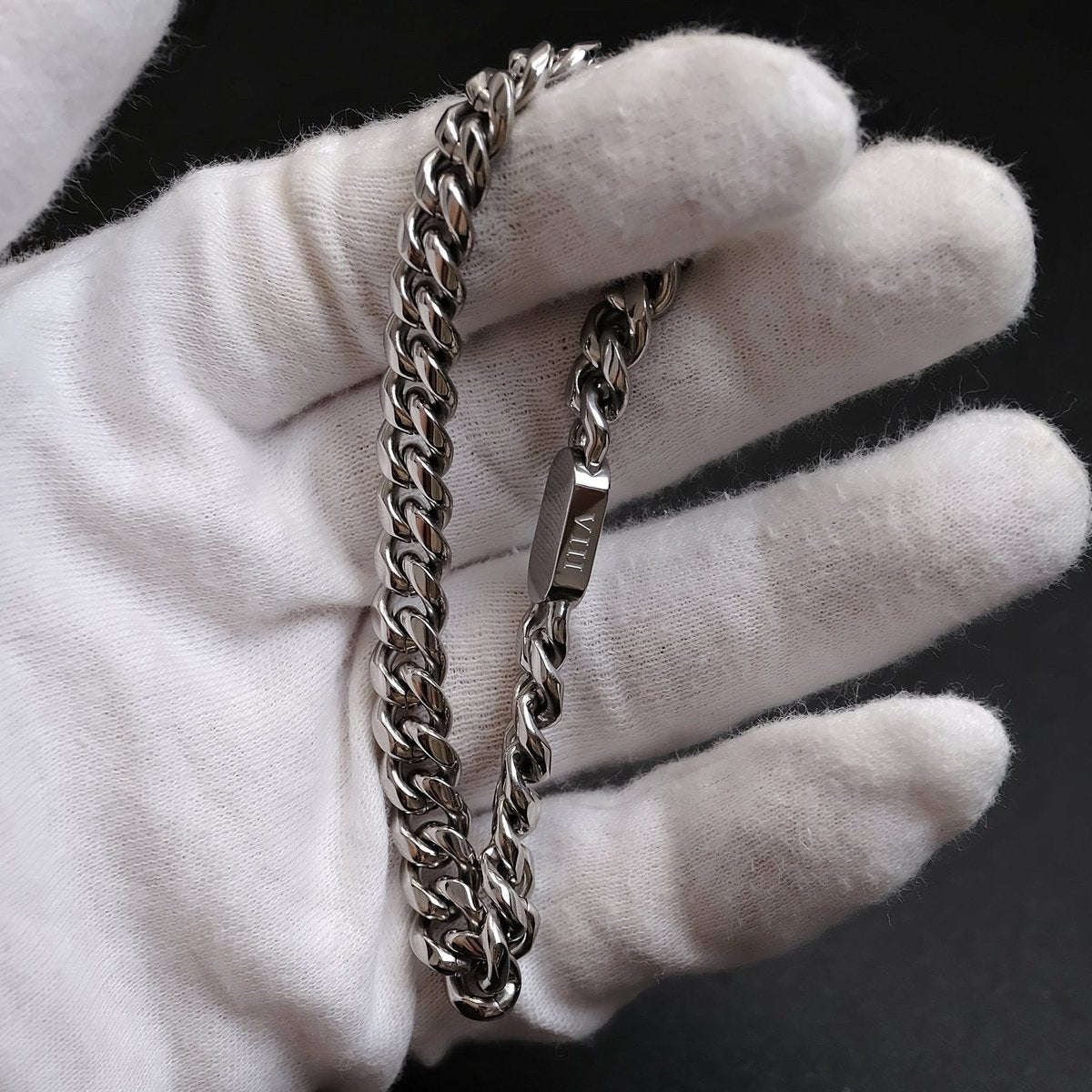 bracelet (cuban chain silver)