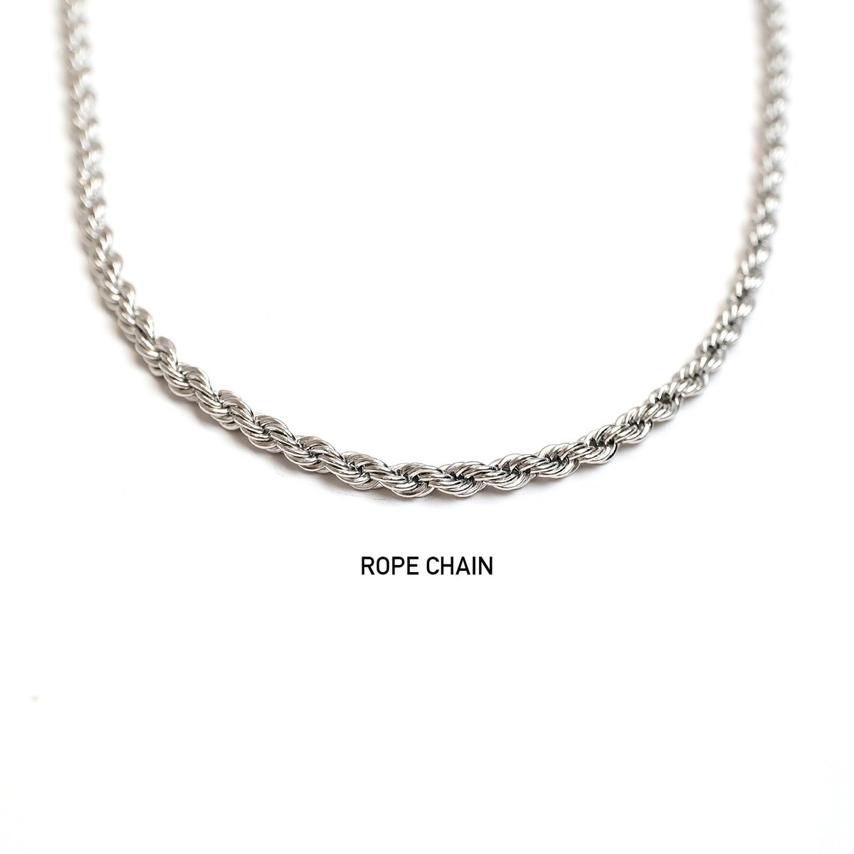 rope chain set(silver)