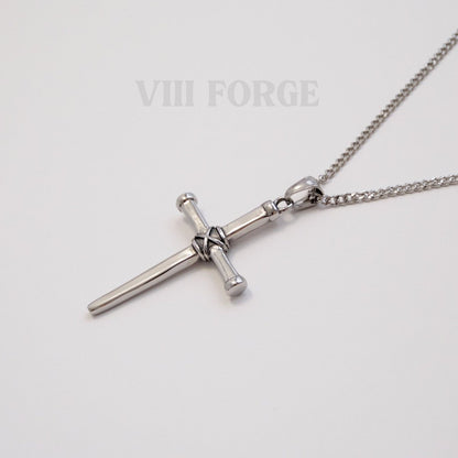 RETRO CROSS-SILVER