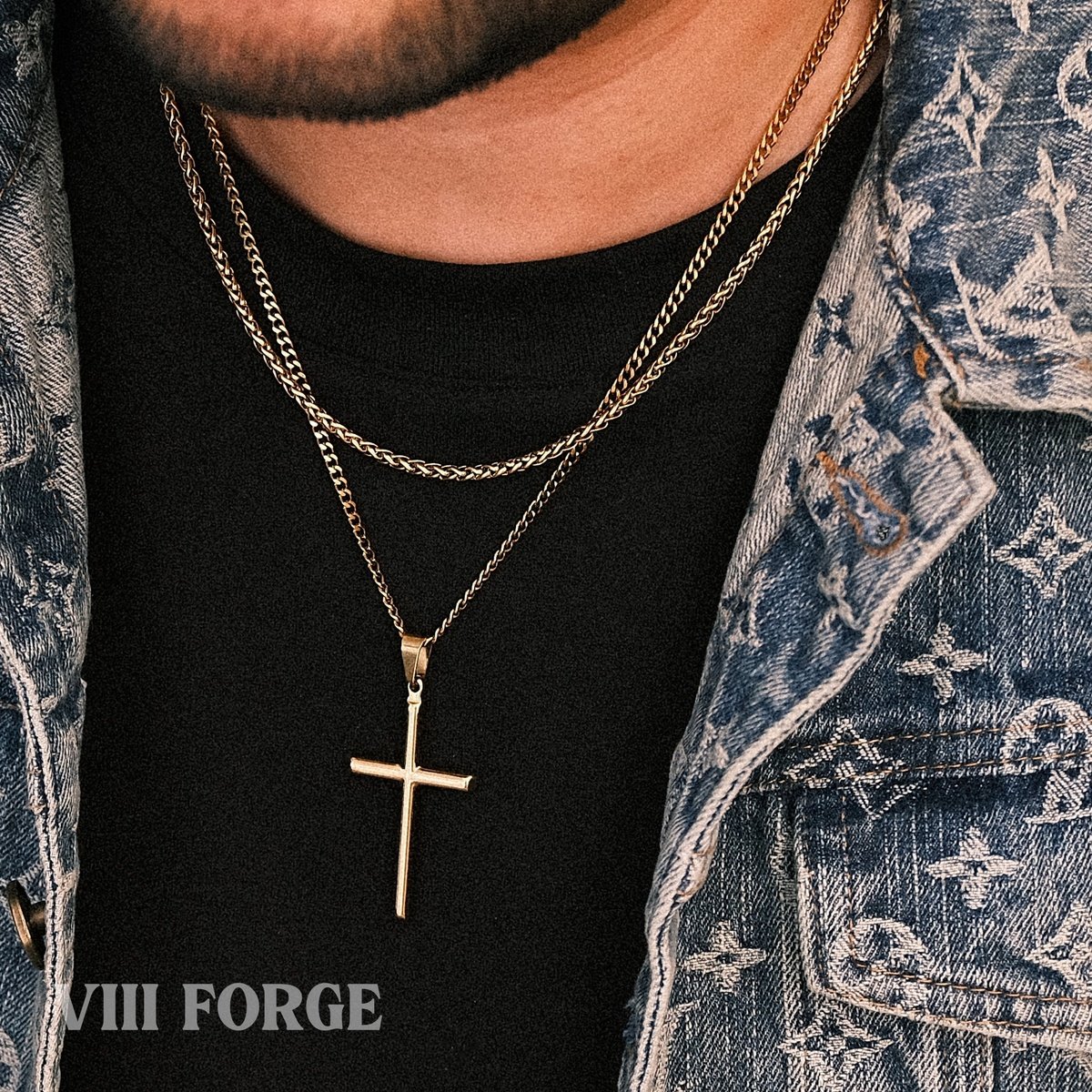 the cross(gold)-slim