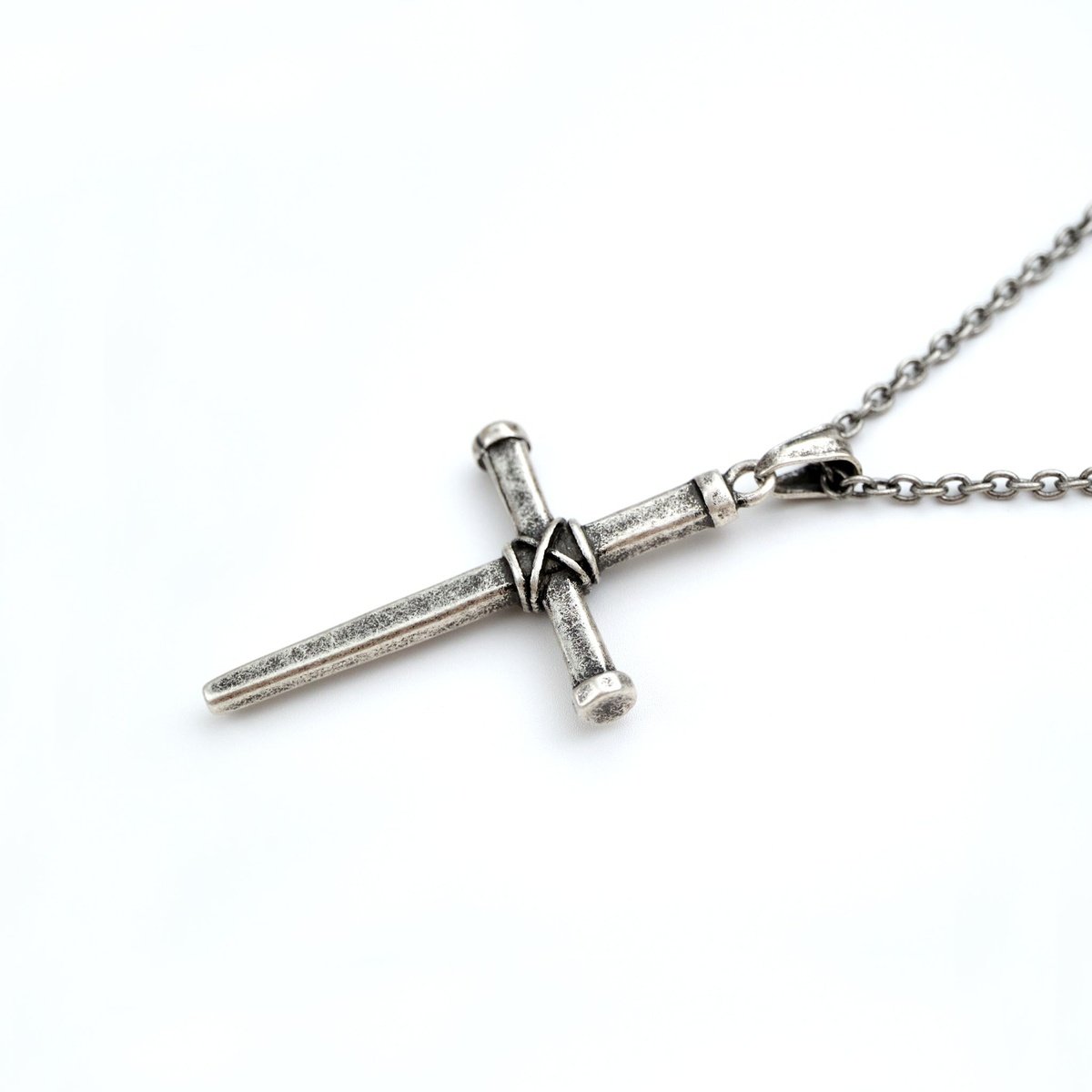 retro cross-distressed