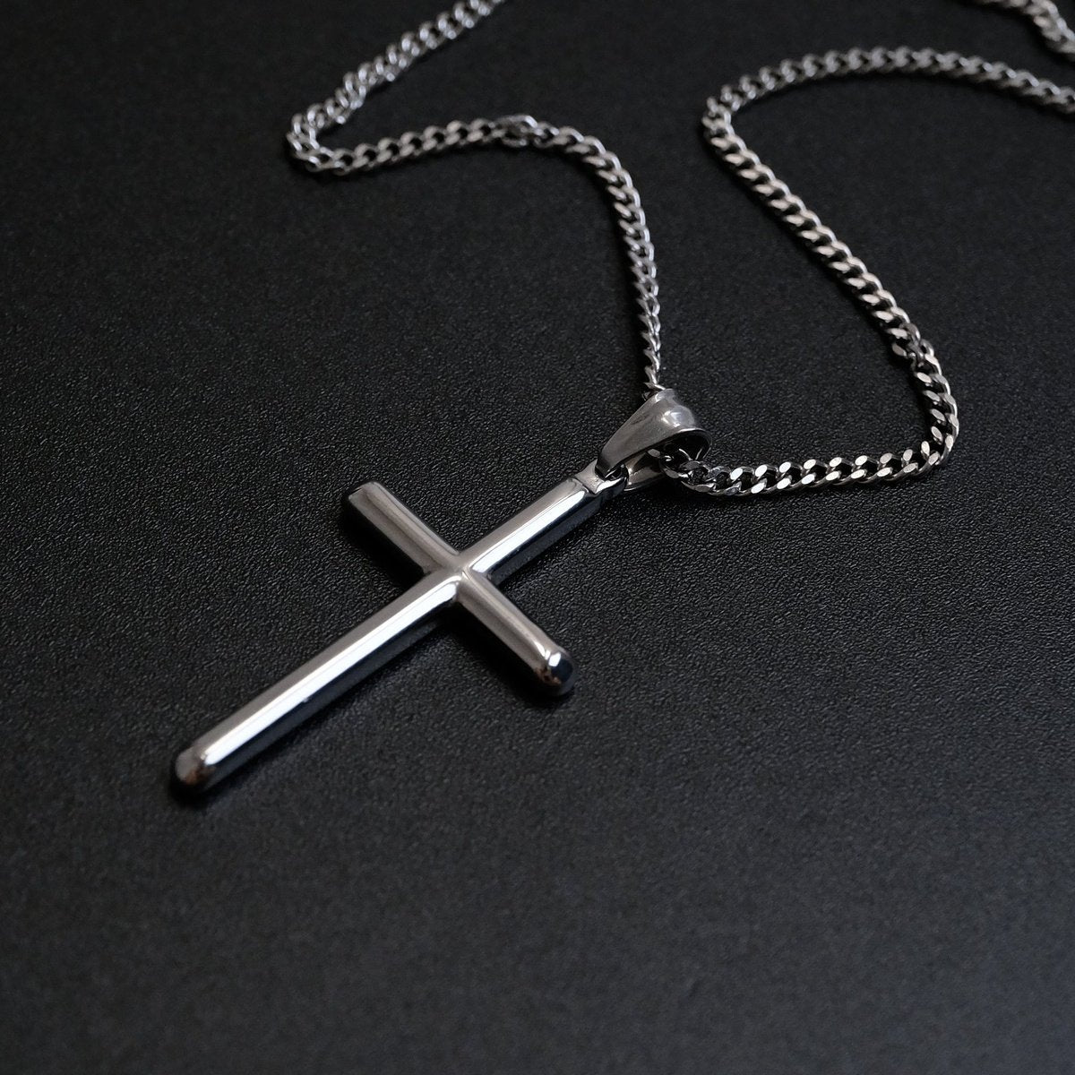 the cross(silver)-slim