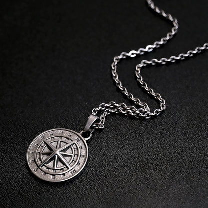 COMPASS PENDANT(SILVER)