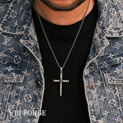 RETRO CROSS-DISTRESSED