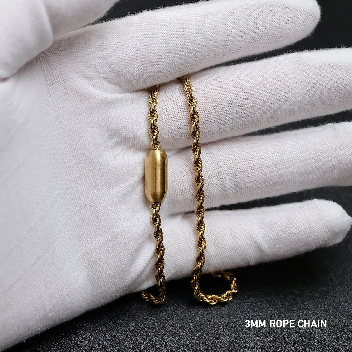 rope chain set(gold)