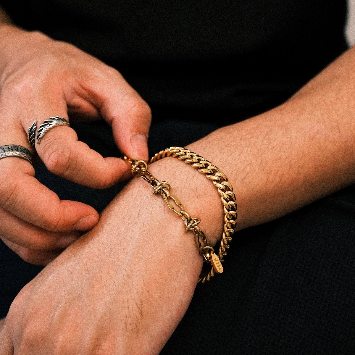 bracelet (cuban chain gold)