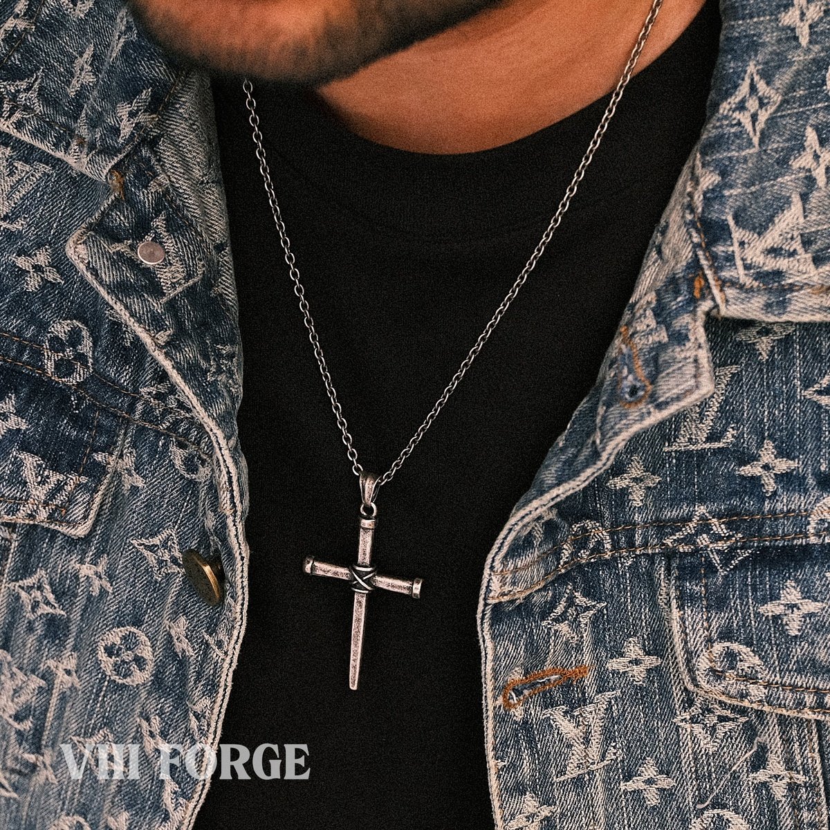 retro cross-distressed