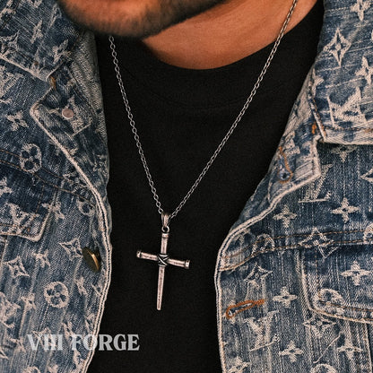 RETRO CROSS-DISTRESSED