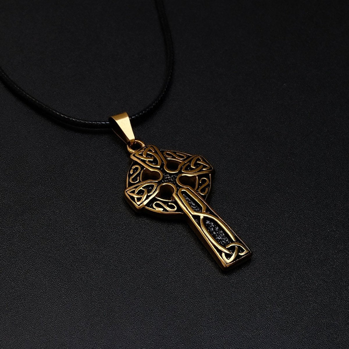 celtic cross-bigger(gold)